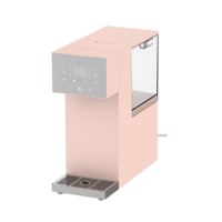 Distributeur d'eau pétillante électrique intelligent chaud et froid pour bureau à domicile, appareil électroménager avec verrouillage enfant, pour usage domestique