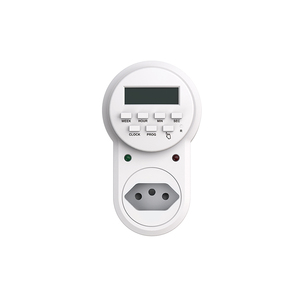 Prise programmable numérique standard brésilienne 7 <span class=keywords><strong>jours</strong></span> avec écran LCD, batterie rechargeable, 10A, IP20, pour vente en gros - Product Image 3