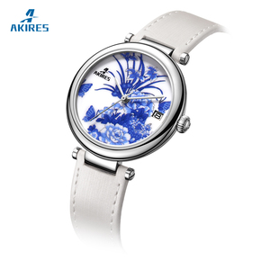 Akires de acero inoxidable de moda reloj de pulsera para las mujeres OEM/ODM Reloj de mujer - Product Image 2