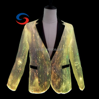 Costumes de luxe lumineux à Led, tenue de spectacle de fête Rave