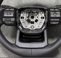 Volant multifonction entièrement en cuir, compatible avec Toyota, Tacoma, Land Cruiser, Tundra, Hilux et Lexus