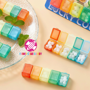 Bonbons pressés fraîcheur menthe fruitée rafraîchissante, saveur intense, en boîte, vente en gros OEM, confiserie - Product Image 4