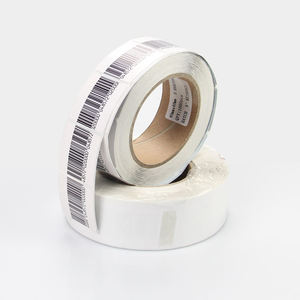 40*40mm cuadrado RF etiqueta suave código de barras etiqueta antirrobo EAS ropa al por menor 8,2 Mhz pegatina de alarma etiqueta EAS de seguridad para supermercado - Product Image 1