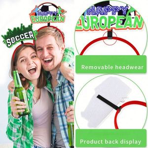 Serre-tête personnalisé en forme de ballon de football, accessoire de supporter pour événements sportifs, promotions de bars et cadeaux - Product Image 5