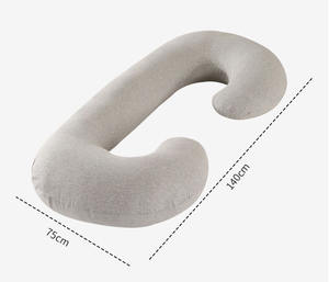 Almohada <span class=keywords><strong>de</strong></span> <span class=keywords><strong>Embarazo</strong></span> Ergonómica y Cómoda con Forma <span class=keywords><strong>de</strong></span> Animal, Soporte <span class=keywords><strong>de</strong></span> Maternidad para Todo el Cuerpo, Ecológica, a Buen <span class=keywords><strong>Precio</strong></span> - Product Image 2