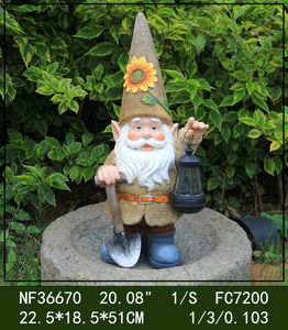 6.1แฮนด์เมด \" งานฝีมือเรซินตุ๊กตาตัวโนมขนาดเล็กสวนต้อนรับตกแต่งกลางแจ้งรูปแกะสลักตลกสำหรับตกแต่ง - Product Image 6