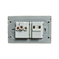 Prise électrique thaïlandaise à 3 broches 16A 250V avec interrupteur 1 gang, prise murale de type 118 pour utilisation en Thaïlande