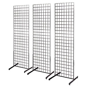 Cửa hàng bán buôn treo điện thoại trường hợp phụ kiện đồ chơi búp bê Móc chìa khóa văn phòng phẩm thẻ móc kim loại dây lưới Rack hiển thị đứng - Product Image 1