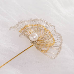 Collares Bohemios de Perlas Naturales de Agua Dulce con Cadena de Eslabones en Forma de Hoja Enrollada en Alambre Plateado, Joyería de Moda de Lujo para Mujeres y Niñas, Regalos - Product Image 4