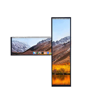 Écran d'affichage numérique commercial ultra-large HAOWEI, résolution 2K, système d'exploitation Android, écran tactile LCD étiré, idéal pour les métros - Vente flash - Product Image 1