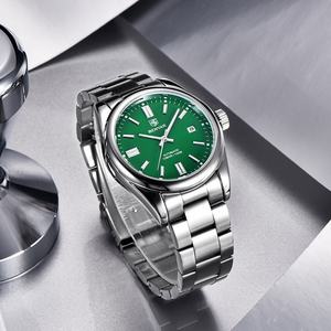 Montre-bracelet pour homme BENYAR 5185, personnalisable, multicolores, automatique, bracelet en acier inoxydable, nouvelle tendance, simple, atmosphérique, mouvement mécanique - Product Image 3