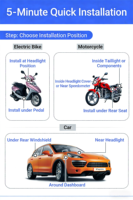 Traceur GPS de voiture J14 2G |   150 mAh |   Compatible avec tous les types de véhicules |   Coupe-circuit de carburant pris en charge