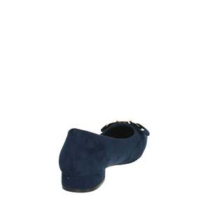 Ballerines pour femmes Laura Biagiotti, bleues, taille 36, chaussures plates en daim - Product Image 3