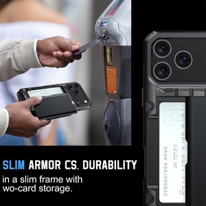 Pour <span class=keywords><strong>iPhone</strong></span> 17 Pro Max Armure Cas Antichoc <span class=keywords><strong>Tough</strong></span> Impact Robuste Cas Portefeuille Porte-Carte Couverture de Téléphone pour <span class=keywords><strong>iPhone</strong></span> 15 16 17 Pro Max - Product Image 5