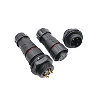 AOHUA IP67 Field Assembly M20 4Pin Male Panel Mount Plug Connecteur à souder pour boîte de jonction Led/boîte de jonction Prise étanche