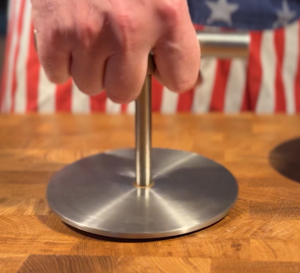 En gros, Appareil <span class=keywords><strong>manuel</strong></span> en métal durable et poli pour la préparation de burgers, de sandwichs, de tranches de pain grillé, de galettes et la cuisson des pains <span class=keywords><strong>à</strong></span> burger, des galettes et des œufs frits - Product Image 4