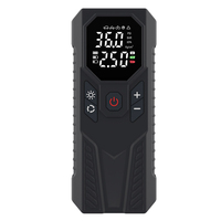 12V Digital Display Wireless Cordless Car Air Tyre Compressor Tire Inflator Tire Pressure Monitor Emergency Light Plastic