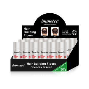 IMMETEE fibre de construction de <span class=keywords><strong>cheveux</strong></span> tête chauve épaississant de <span class=keywords><strong>cheveux</strong></span> Volume poudre pompe applicateur de fibre de <span class=keywords><strong>cheveux</strong></span> - Product Image 5