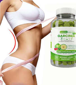 शुद्ध अर्क गार्सिनिया कैंबबोगिया सेब साइडर सिरका गुम्मीज़ वयस्क-उन्मुख हर्बल पूरक में माँ की खुराक - Product Image 4