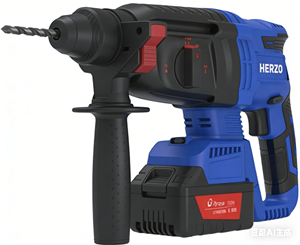 Taladro percutor rotatorio sin escobillas de 20V, 2.5J, 26mm, taladro de impacto inalámbrico de 4 modos, herramienta eléctrica rompedora de hormigón para batería - Product Image 5