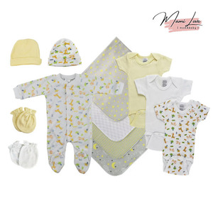 Conjunto <span class=keywords><strong>de</strong></span> Regalo para Bebé Recién Nacido, Unisex, <span class=keywords><strong>de</strong></span> Verano, 13 Piezas, <span class=keywords><strong>de</strong></span> Algodón, Conjuntos <span class=keywords><strong>de</strong></span> Ropa <span class=keywords><strong>de</strong></span> Verano para Bebé Recién Nacido, Unisex - Product Image 1
