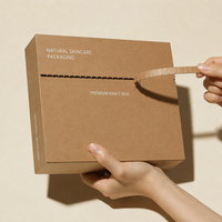 Boîte d'expédition en carton ondulé personnalisée de qualité supérieure avec insert en mousse EVA, étanche, portable, pour emballage de produits de santé, boîte cadeau