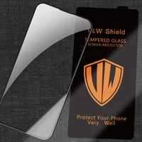 Emballage personnalisé Protecteur d'écran incassable en verre de dureté 9H pour iphone 16 pour iphone 15 14