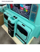 Partition TV prix usine avec tiroir électrique à siège pliant Smart TV de 42 pieds pour pièces de performance Vito V Class Sprinter Hiace