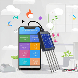 2025 नई वांगबांग TR-<span class=keywords><strong>300</strong></span> 8-इन-1 मिट्टी नमी मीटर आरए485 ई लवणता एनपीपी तापमान 0.1 0-20k 0.1% आरएच कृषि संयंत्र - Product Image 3