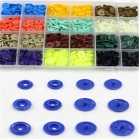 Kancing Tekan Plastik Warna-warni HENGWEI 12mm Harga Grosir untuk Pakaian Bayi, Klip Garmen, Jahit