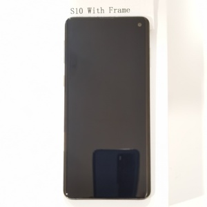 Display LCD all'ingrosso per <span class=keywords><strong>Galaxy</strong></span> S10+ 5G con telaio, 6.4 pollici, 350-400 cd/<span class=keywords><strong>m</strong></span>², 1 anno di garanzia - Product Image 1