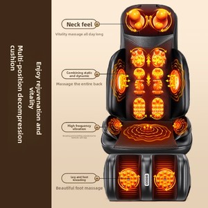 Coussin de <span class=keywords><strong>massage</strong></span> chauffant programmable à brancher <span class=keywords><strong>pour</strong></span> le dos, la taille, les épaules et le cou - Product Image 2