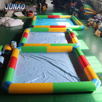 Perosotan Air Kolam Renang PVC Tiup untuk Dewasa dan Anak-Anak, Penggunaan Komersial Luar Ruangan, Kapasitas 500kg, Merek JUNAO Model Q-7 Pabrik