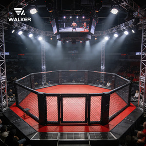 <span class=keywords><strong>Cage</strong></span> de combat MMA Vok Walker de haute qualité et durable avec structure en acier pour la compétition et l'entraînement de boxe, design octogonal en cuir PVC - Product Image 1