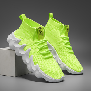 Nuevos <span class=keywords><strong>Zapatos</strong></span> Deportivos Casuales Ligeros <span class=keywords><strong>para</strong></span> <span class=keywords><strong>Hombre</strong></span> Octopus, con Forro <span class=keywords><strong>de</strong></span> Malla, Color Sólido, <span class=keywords><strong>para</strong></span> Correr en Todas las Estaciones - Product Image 4