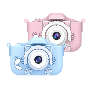 Cute <b>Cat</b> Mini Digital <b>Camera</b> Toy for Kids 6+ Multifunctional Portable Children's <b>Camera</b> CMOS MicroSD Plastic for Boys Girls - Product Image 5