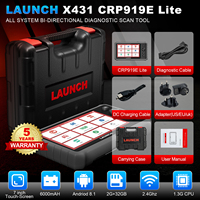 Escáner OBD2 LAUNCH X431 CRP919E LITE 2026, Herramienta de Diagnóstico Profesional Más Reciente con AutoAuth de FCA, Reemplaza CRP909E/909X