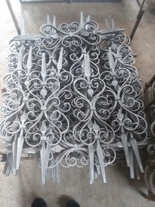 OUYA 12mm quadrato <span class=keywords><strong>in</strong></span> acciaio solido scherma picchetti <span class=keywords><strong>in</strong></span> ferro battuto materiale con struttura <span class=keywords><strong>in</strong></span> metallo trattata a pressione <span class=keywords><strong>in</strong></span> <span class=keywords><strong>legno</strong></span> aspetto naturale - Product Image 3