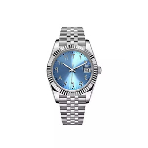 Nouvelle montre mécanique sportive avec cadran romain, design vert radis, multifonction, bracelet en acier, pour homme, NH35 - Product Image 5