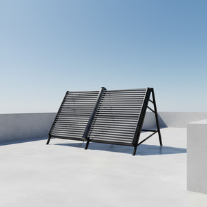 Colector Solar de Tubos Evacuados con Diseño de Tubo de Derivación para Plantas de Manufactura, Ahorro de Energía del 60%+, Colector Solar de Tubos Evacuados JR-1 - Product Image 1