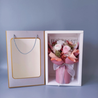 Bouquet de fleurs préservées fait main personnalisable – Nouvelle tendance 2026 : Roses en gros pour décoration de mariage, Fête des Mères, Saint-Valentin
