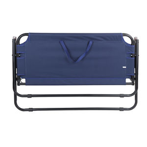 Chaise pliante d'extérieur pour deux personnes, légère, double siège, robuste, avec poche arrière, idéale pour le camping - Product Image 2