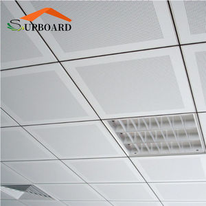 <span class=keywords><strong>Meilleur</strong></span> prix Décoration intérieure de bureau Carreaux de <span class=keywords><strong>plafond</strong></span> en aluminium imperméable - Product Image 2
