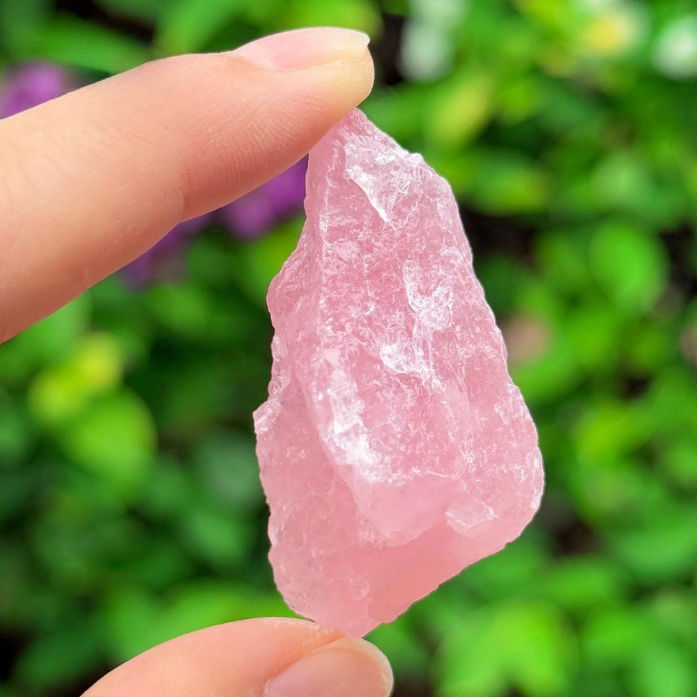 Rose Quartz  Raw Rough Stone