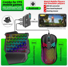 Black Mix SE + Clavier G7 + Souris gaming GM86 + Support pour téléphone portable