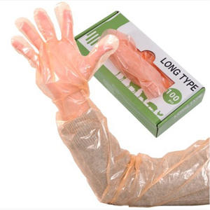 Guantes de PE para Inseminación Artificial y Recolección de Semen en Animales, para Vacas Friesianas, Holstein y otras Vacas Gestantes - Product Image 6