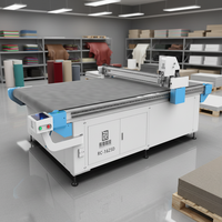 Cortadora CNC Digital Oscilante Rongchi, Plotter de Corte Plano para Tela, Prendas de Vestir, Textiles, Seda, con Motor Automático