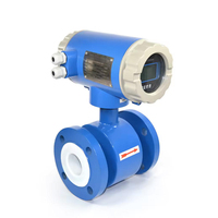 Flowmeter Elektromagnetik DN150 De160 Sambungan Flens 1.6MPa dengan Transmisi Data & Modul PLC Pemasok Zhongshan
