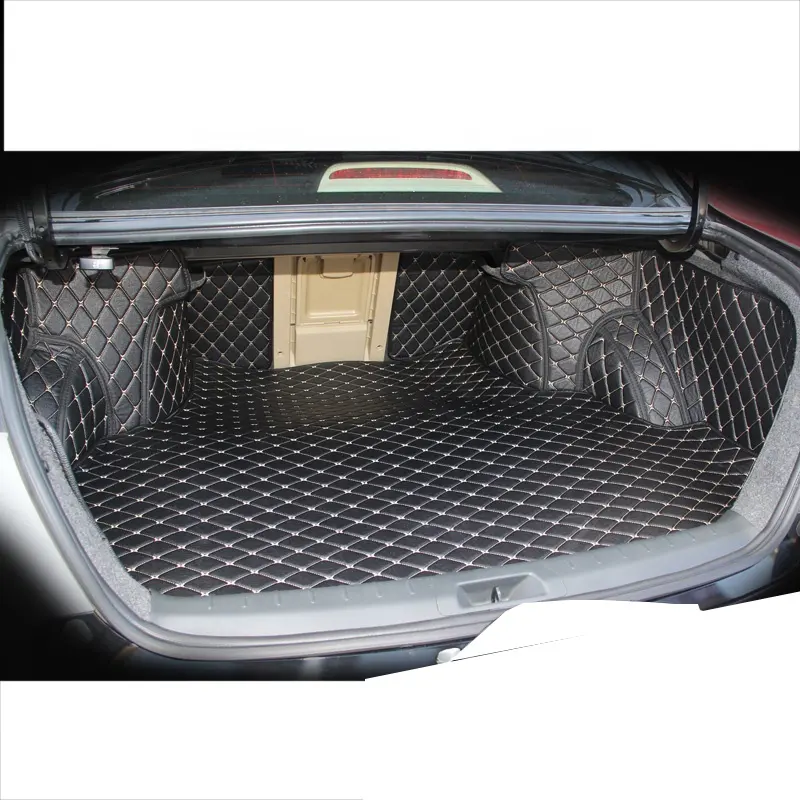 Кожа полностью покрытие багажник автомобиля коврик для багажника для Honda Accord 2008 2009 2010 2011 2012 5d ковер аксессуары