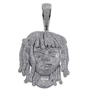 Hiphop de helado de plata rapero cantante <span class=keywords><strong>lil</strong></span> grande de la bomba de COLLAR COLGANTE - Product Image 3
